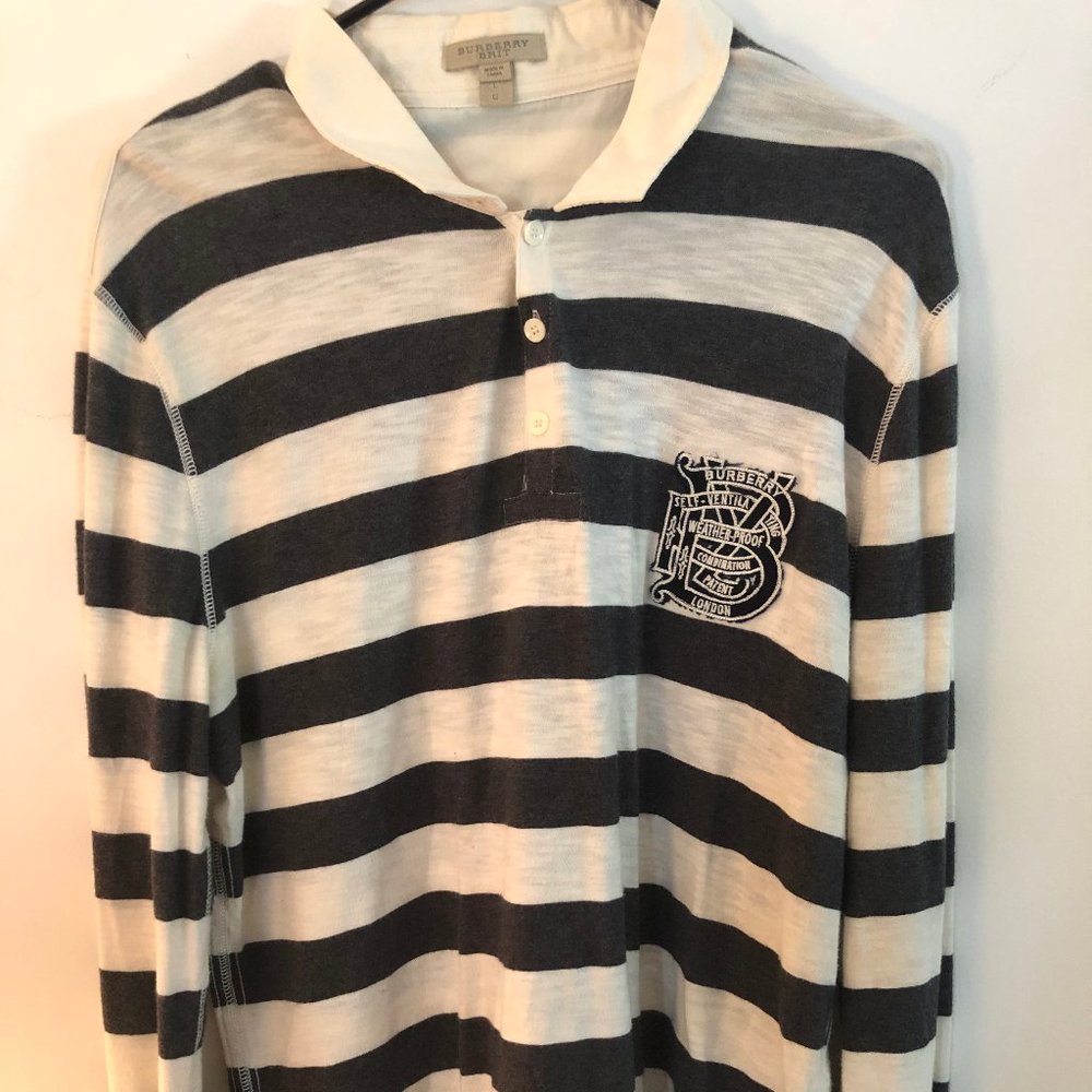 Burberry Brit Men's Long Sleeve Polo